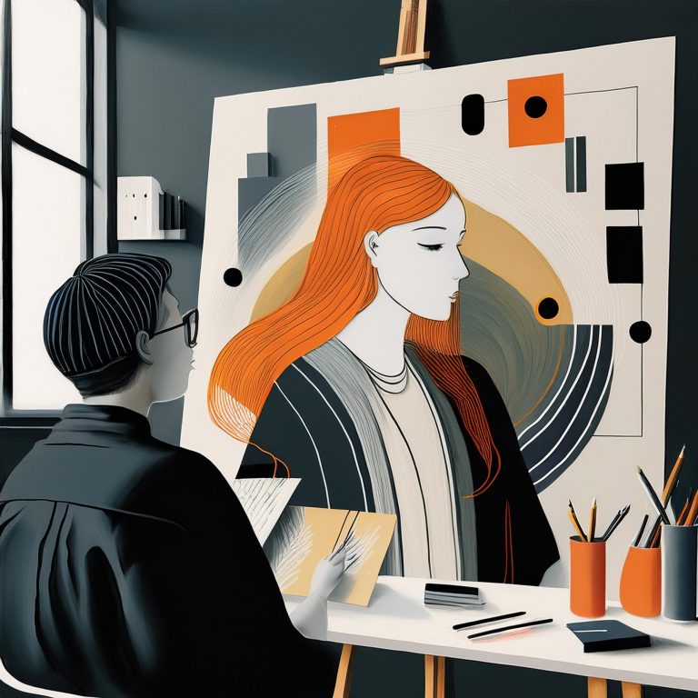 Exploring Identity Through Art: A Self-Portrait Project for Students