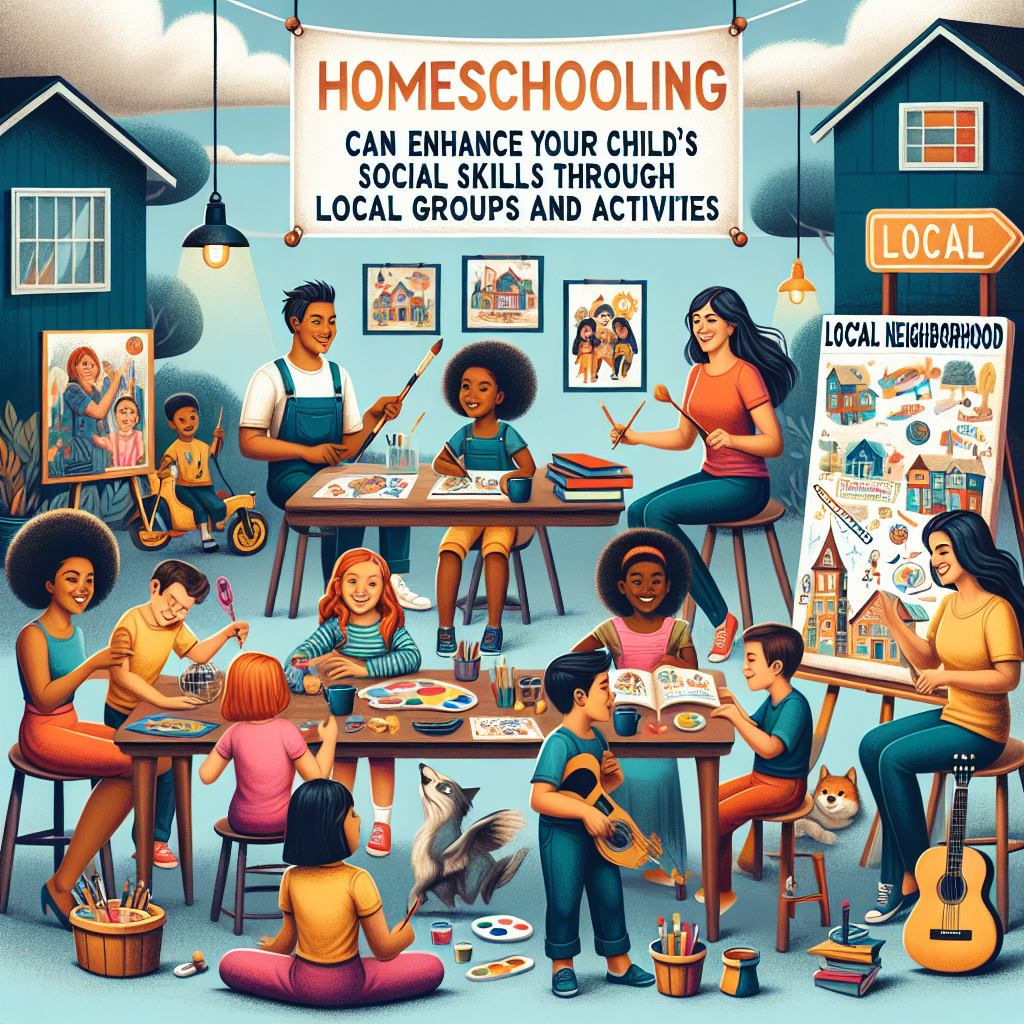 Will Homeschooling Affect My Child’s Social Skills?

    Making friends and joining local homeschooling groups
    Participating in co-op classes and extracurricular activitiesCover Image