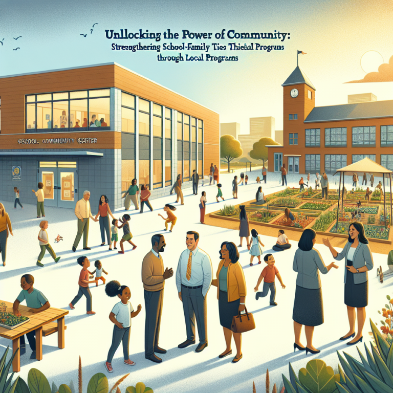 Unlocking the Power of Community: Strengthening School-Family Ties Through Local Programs