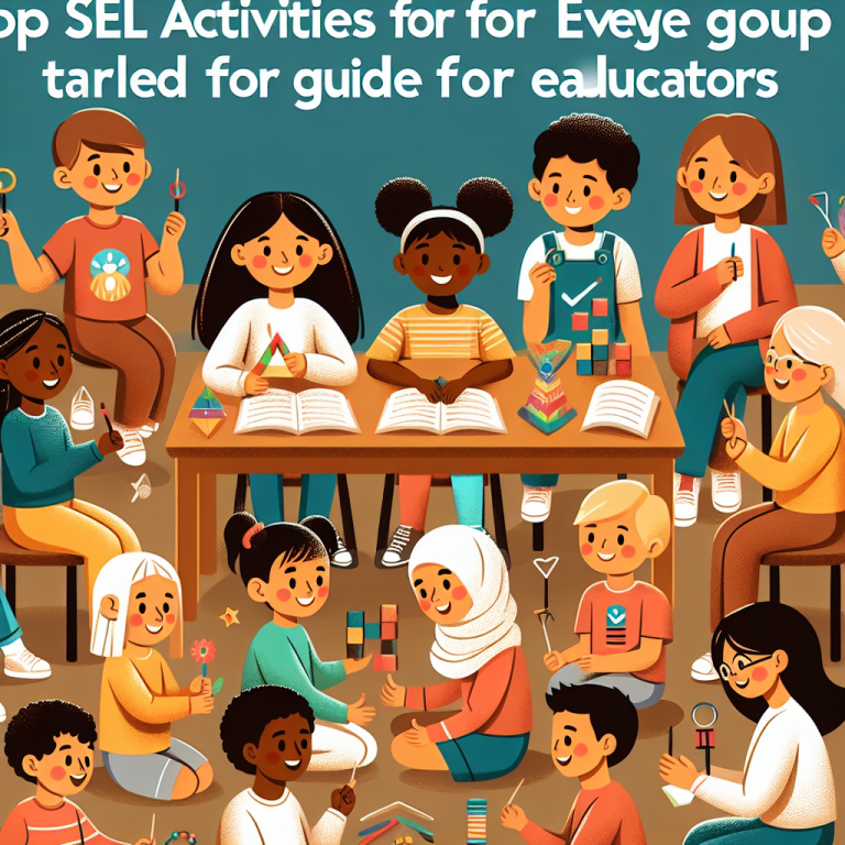 Top SEL Activities Tailored for Every Age Group: A Guide for Educators