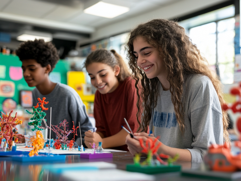 Integrating Art into Science Classes: A Creative Approach for High Schools